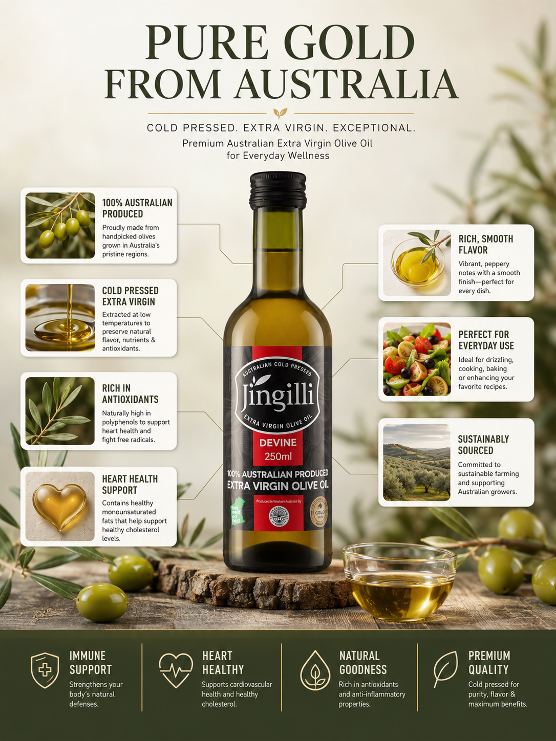 Product Informative Graphics Detailed Product Feature Infographic Poster | Prompt Auto